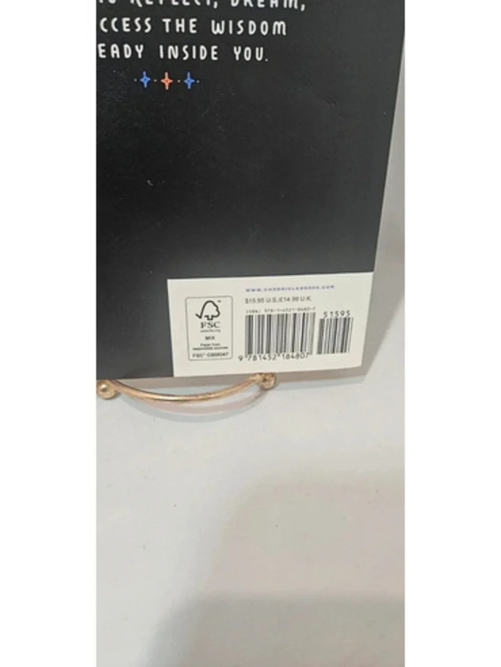 Guided Reflection Journal Chronicle Books Hardcover Notebook new
